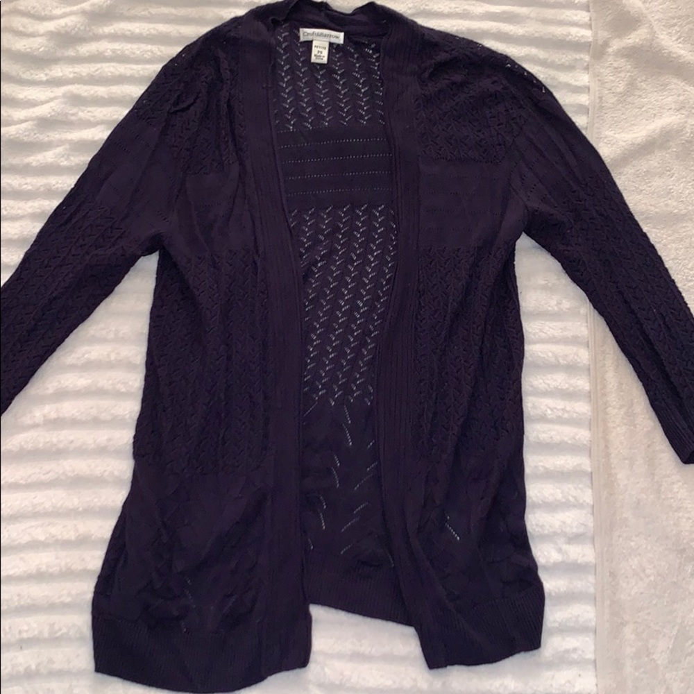 Cardigan- Airy & Sapphire Blue